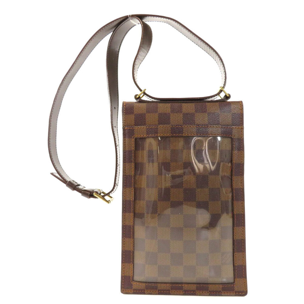 Louis Vuitton Canvas Shoulder Damier Bag Portobello